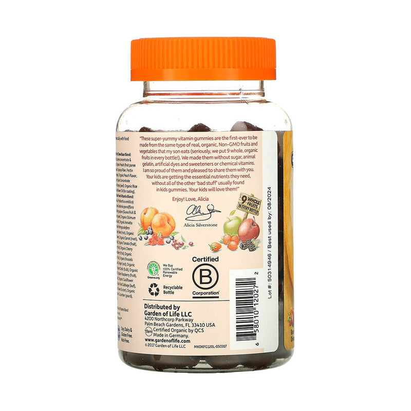 Încărcați imaginea în vizualizatorul Galerie, Kids Multi Vitamins Gummies Organics, Garden of Life, 120 jeleuri