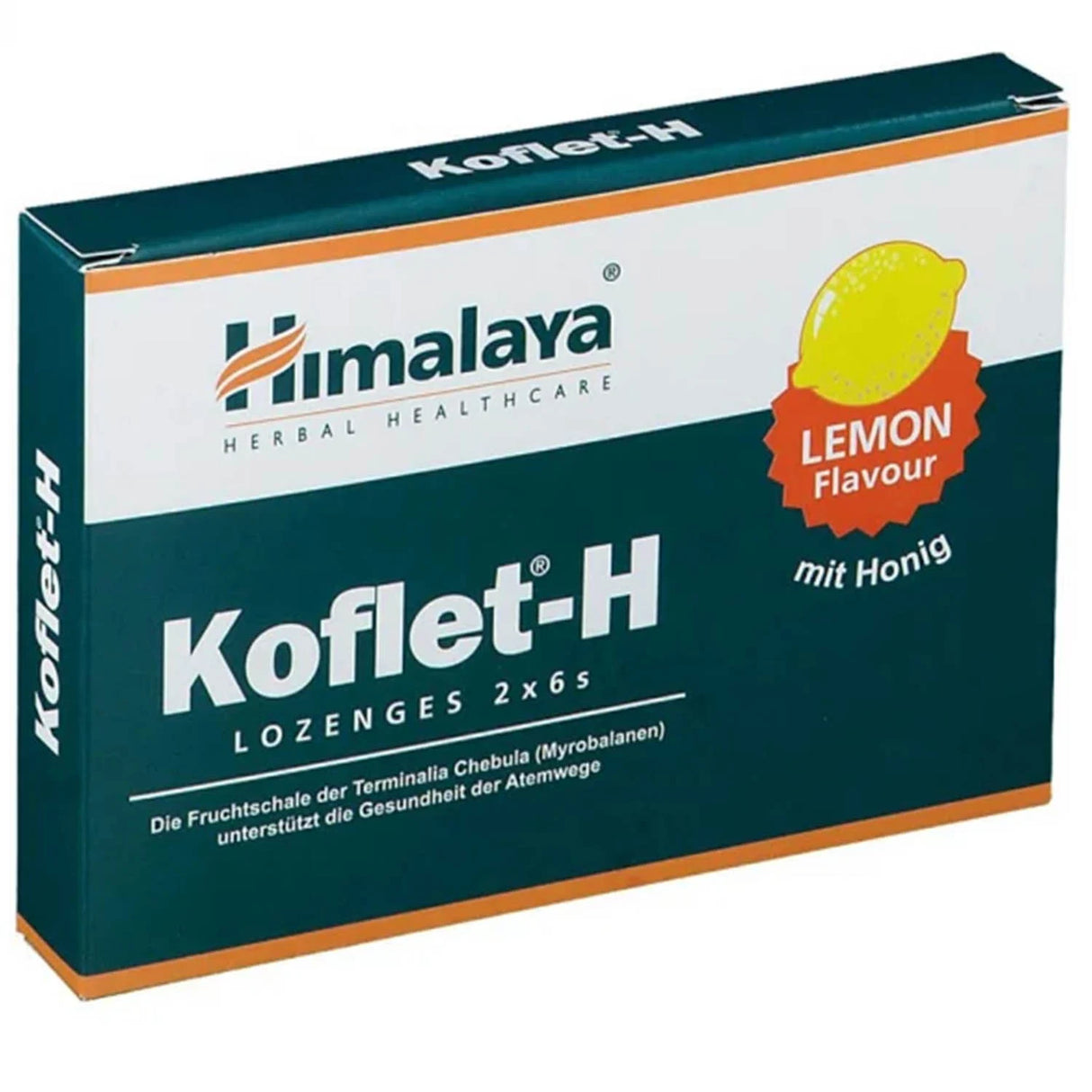 Koflet-H (Durere in Gat), Himalaya, 12 drajeuri Ginger