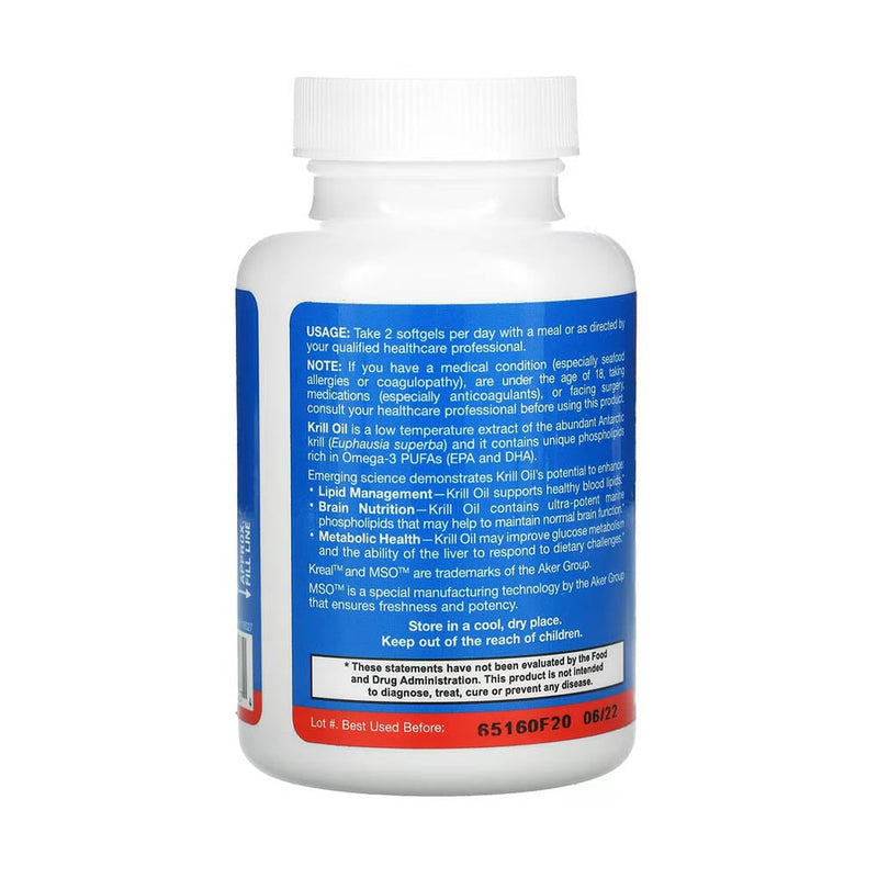 Încărcați imaginea în vizualizatorul Galerie, Krill Oil, 600 mg, Jarrow Formulas, 60 softgels
