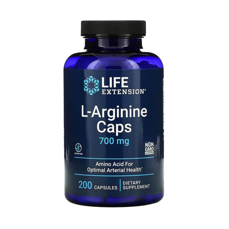 Încărcați imaginea în vizualizatorul Galerie, L-Arginine Caps, 700 mg, Life Extension, 200 capsule