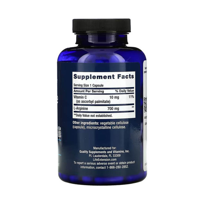 Încărcați imaginea în vizualizatorul Galerie, L-Arginine Caps, 700 mg, Life Extension, 200 capsule