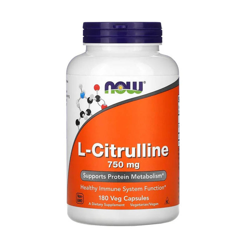 Încărcați imaginea în vizualizatorul Galerie, L-Citrulline, 750mg, Now Foods, 90 capsule