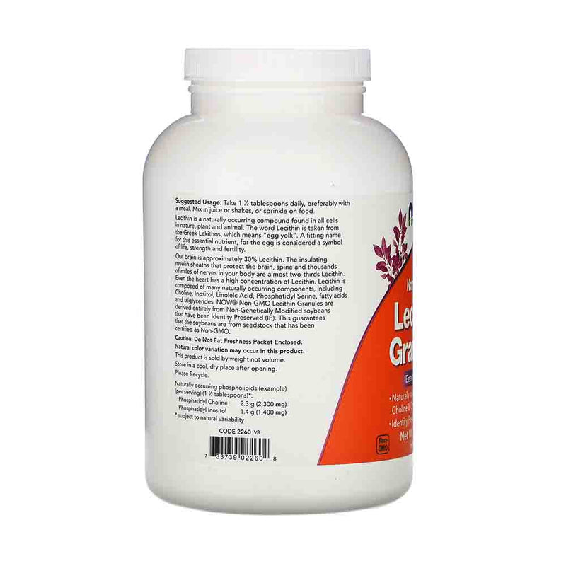 Încărcați imaginea în vizualizatorul Galerie, Lecithin Granules (Lecitina Granule), Now Foods, 454g