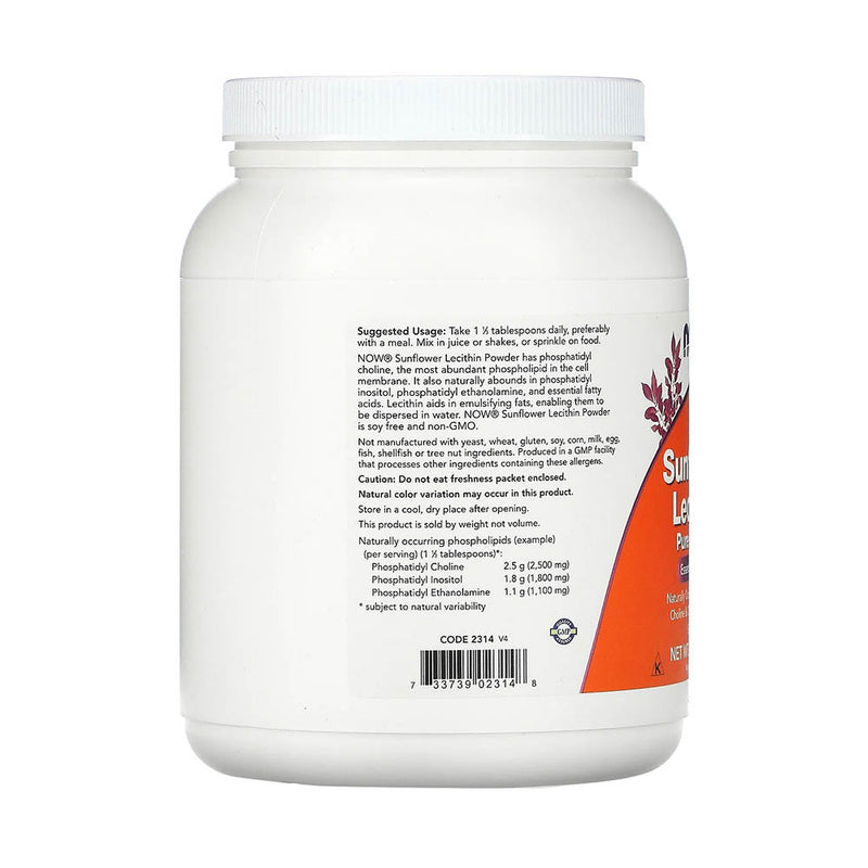 Încărcați imaginea în vizualizatorul Galerie, Lecitina din Floarea Soarelui Sunflower Lecithin, Now Foods, 454g