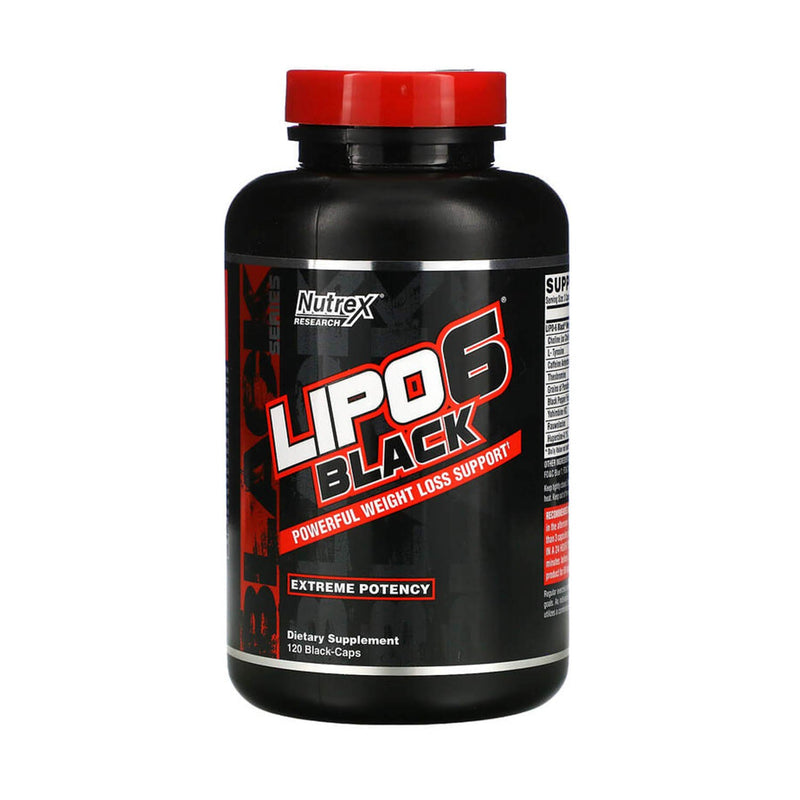 Încărcați imaginea în vizualizatorul Galerie, LIPO 6 Black (Arderea Grasimilor), Nutrex Research, 120 Liqui-Caps