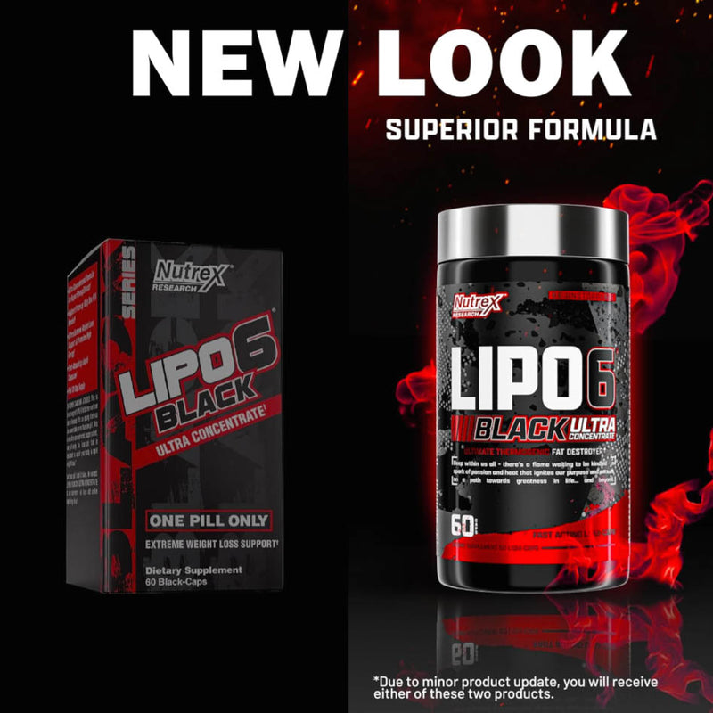 Încărcați imaginea în vizualizatorul Galerie, LIPO 6 Black, Ultra Concentrate, Nutrex Research, 60 Liqui-Caps