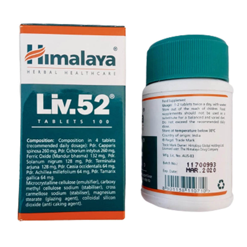 Încărcați imaginea în vizualizatorul Galerie, Liv 52 (Hepatoprotector), Himalaya, 100 tablete