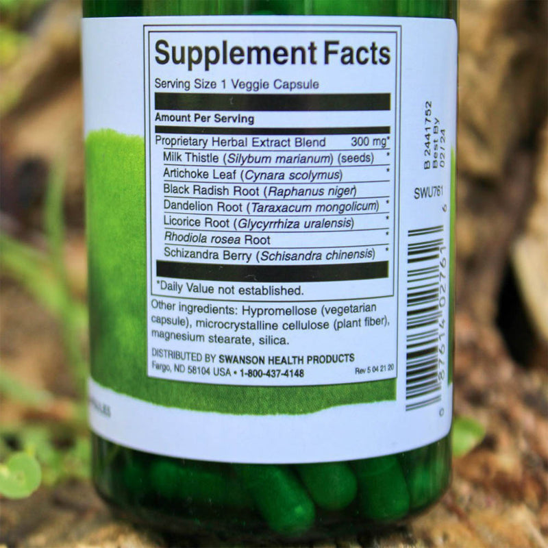 Încărcați imaginea în vizualizatorul Galerie, Liver Tone (Detoxifierea Ficatului), Swanson, 120 capsule SWU761