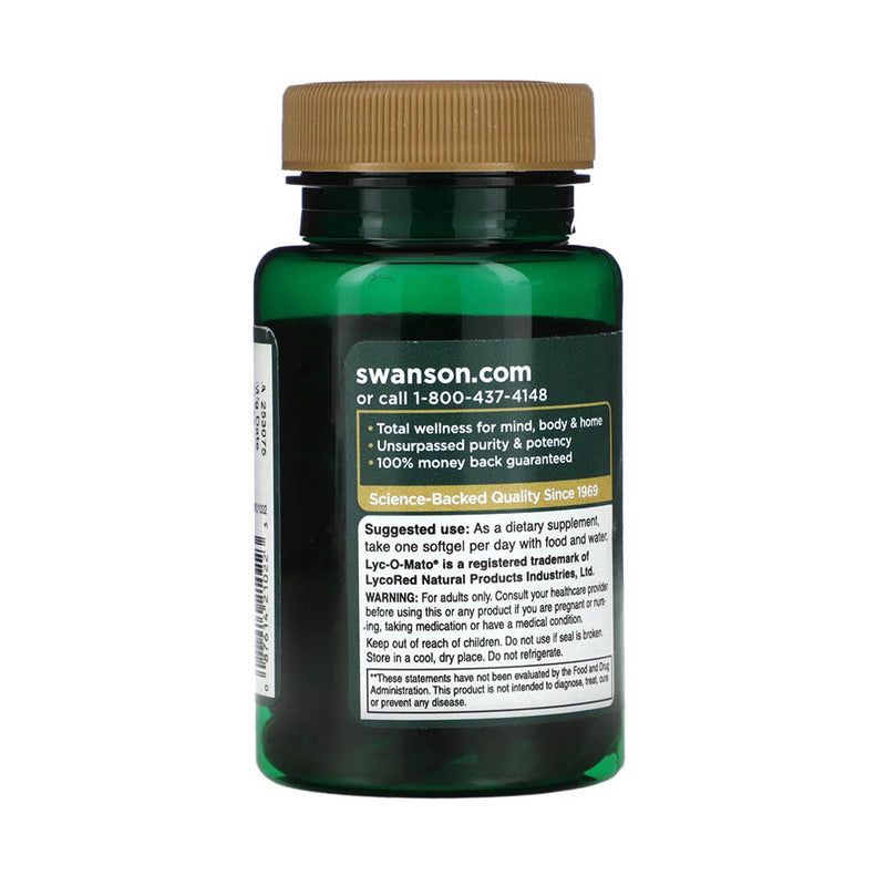 Încărcați imaginea în vizualizatorul Galerie, Lyc-O-Mato Lycopene, 10 mg, Swanson, 60 softgels SWU1022