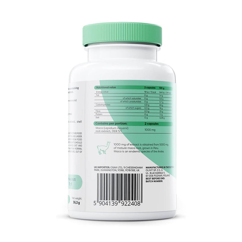 Încărcați imaginea în vizualizatorul Galerie, Maca Extract, 1000 mg, Osavi, 60 capsule