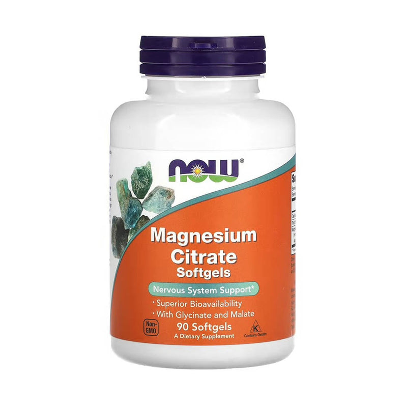 Încărcați imaginea în vizualizatorul Galerie, Magnesium Citrate 200 mg, Now Foods, 100 tablete
