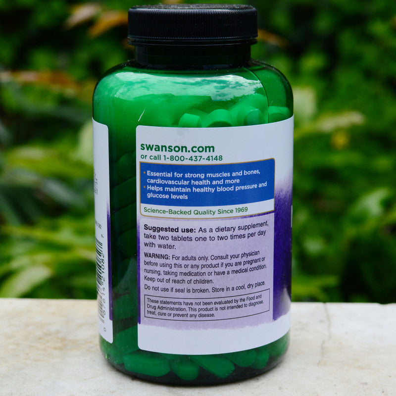 Încărcați imaginea în vizualizatorul Galerie, Magnesium Citrate, 225mg, Swanson, 240 tablete SWU1082