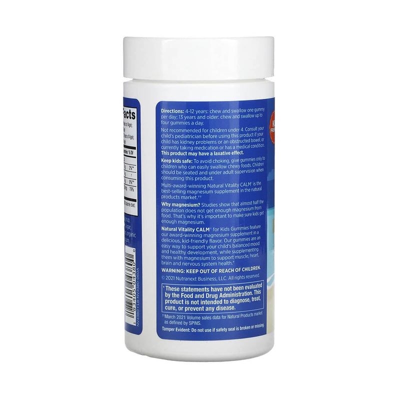 Încărcați imaginea în vizualizatorul Galerie, Magnesium Kids Gummies, Natural Vitality CALM, 60 Gummies