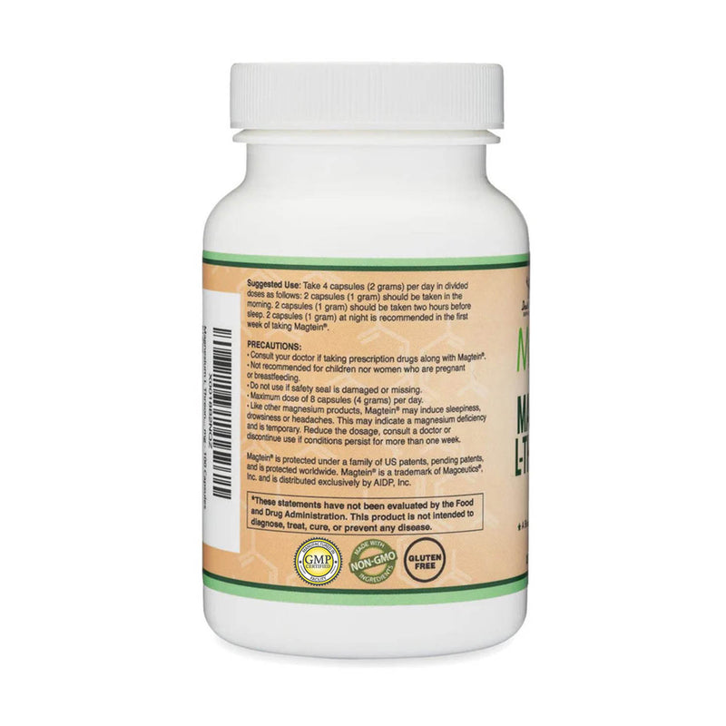 Încărcați imaginea în vizualizatorul Galerie, Magnesium L-Threonate (Magtein), 2000 mg, Double Wood Supplements, 100 capsule