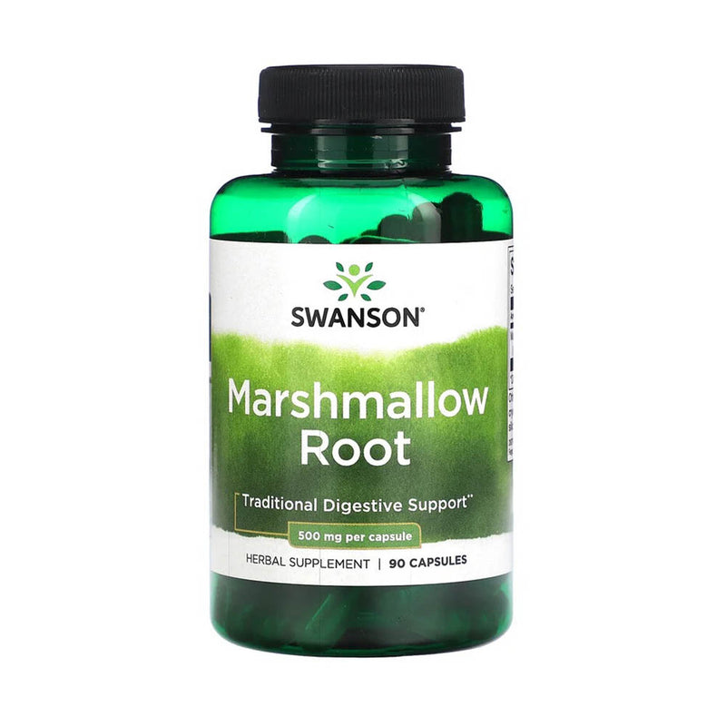 Încărcați imaginea în vizualizatorul Galerie, Marshmallow Root, (Nalbă Mare), 500 mg, Swanson, 90 capsule SW1108