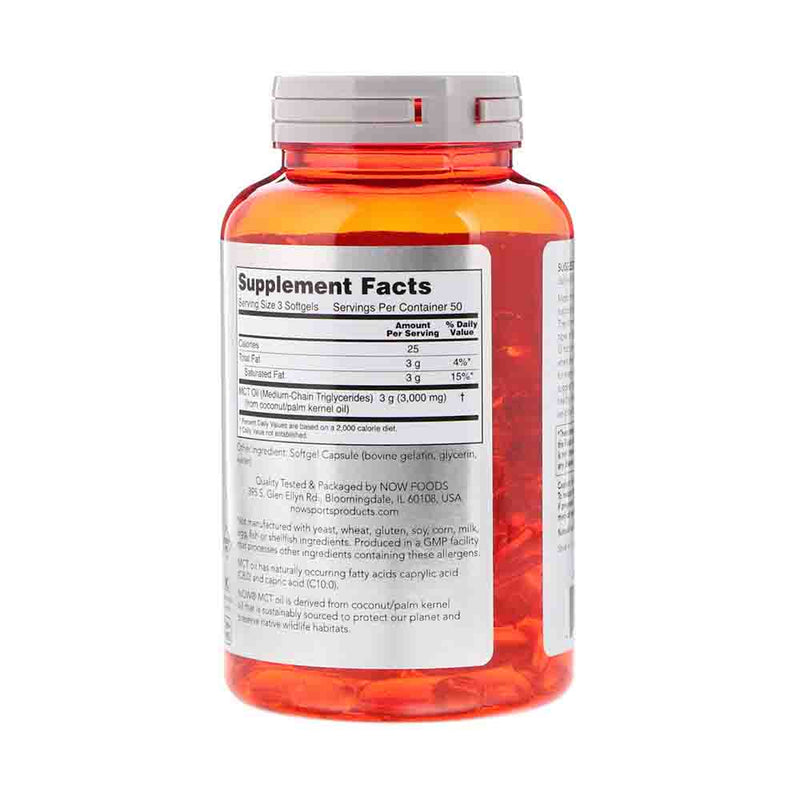 Încărcați imaginea în vizualizatorul Galerie, MCT Oil, 1000mg, Now Foods, 150 softgels
