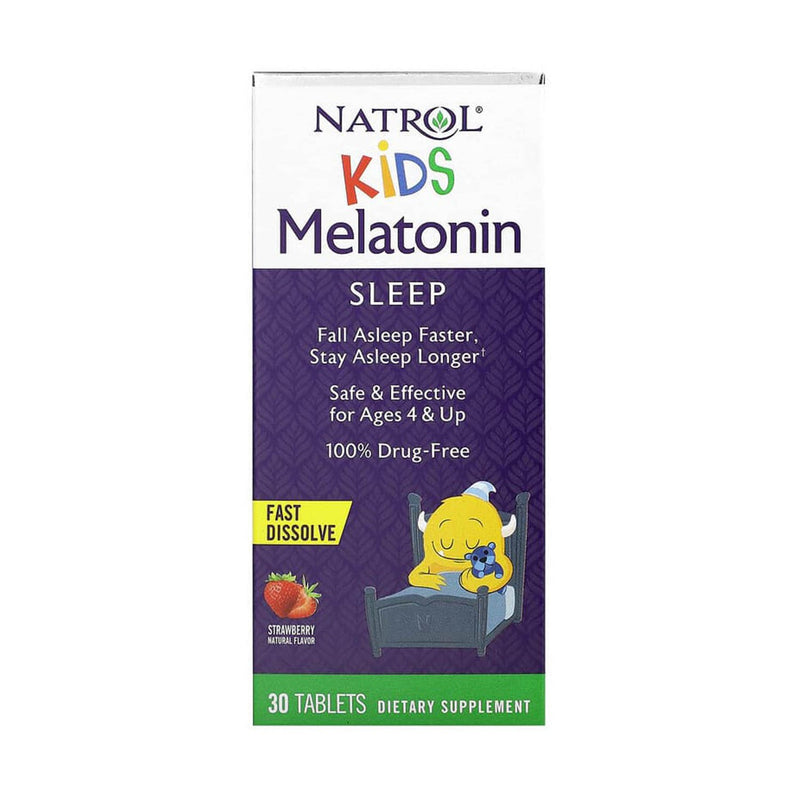 Încărcați imaginea în vizualizatorul Galerie, Melatonin Kids, Fast Dissolve, Natrol, 30 Tablete Dizolvabile