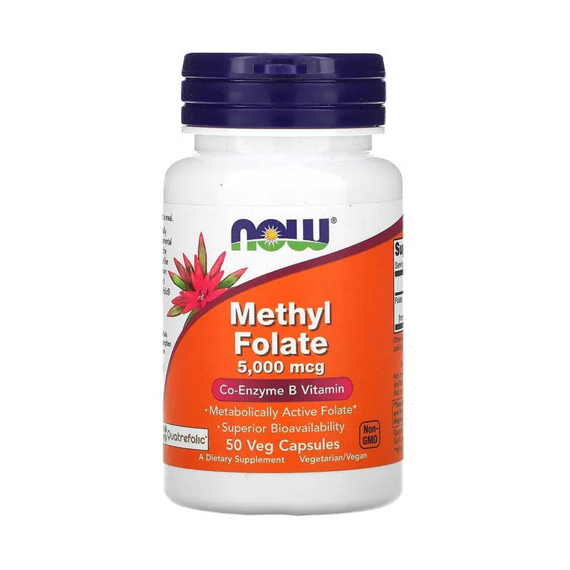 Încărcați imaginea în vizualizatorul Galerie, Methyl Folate, (Folat 5-MTHF) 1000 mcg, Now Foods, 90 tablete