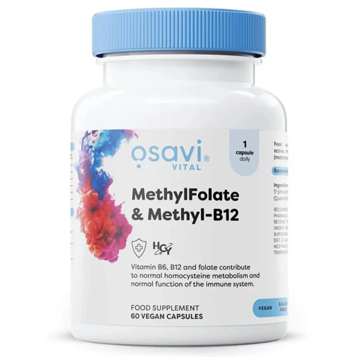 Methyl Folate & Methyl B12, Osavi, 60 capsule