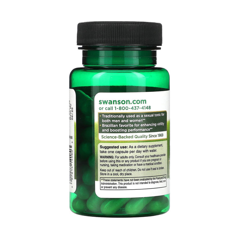 Încărcați imaginea în vizualizatorul Galerie, Muira Puama Extract, 250 mg, Swanson, 60 capsule SWH080