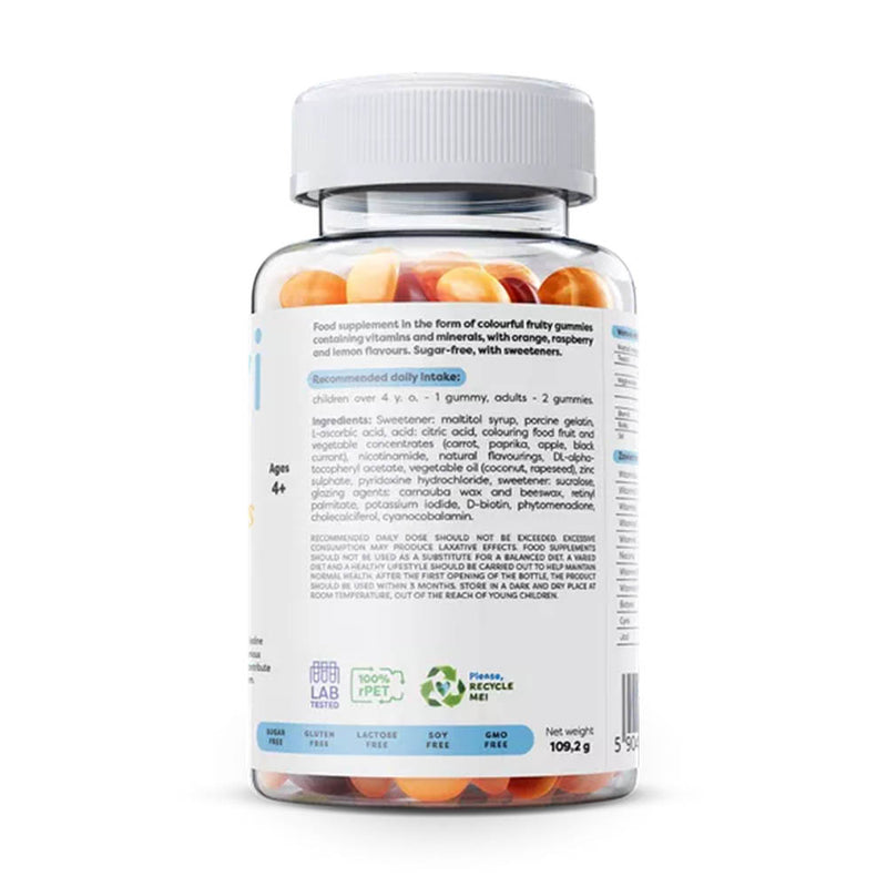 Încărcați imaginea în vizualizatorul Galerie, Multivitamine pentru copii Gummies KIDS, Osavi, 60 jeleuri
