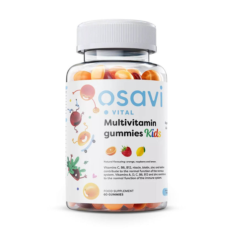 Încărcați imaginea în vizualizatorul Galerie, Multivitamine pentru copii Gummies KIDS, Osavi, 60 jeleuri