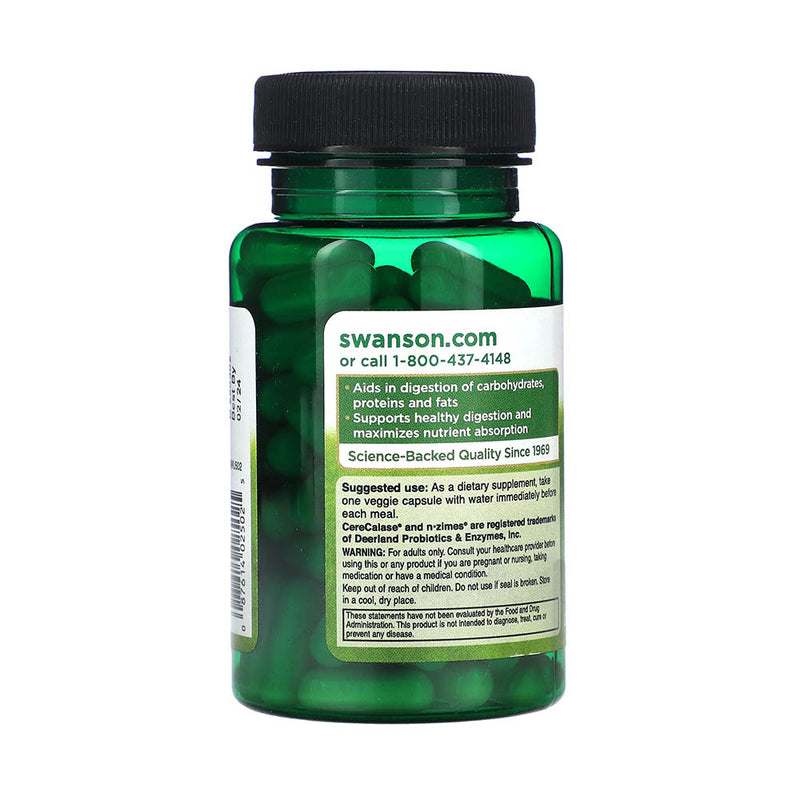 Încărcați imaginea în vizualizatorul Galerie, N-Zimes Digestive Enzyme, Swanson, 90 capsule SWU502