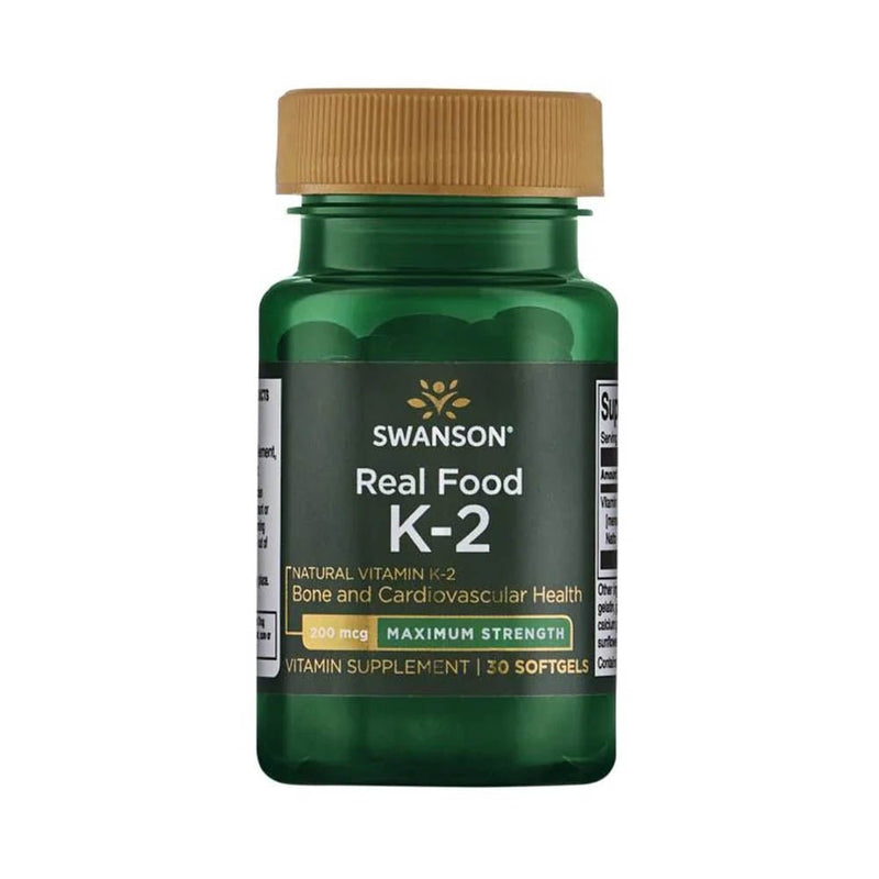 Încărcați imaginea în vizualizatorul Galerie, Natural Vitamin K2 (Menachinona) MK-7, 50mcg, Swanson, 30 softgels SWU671