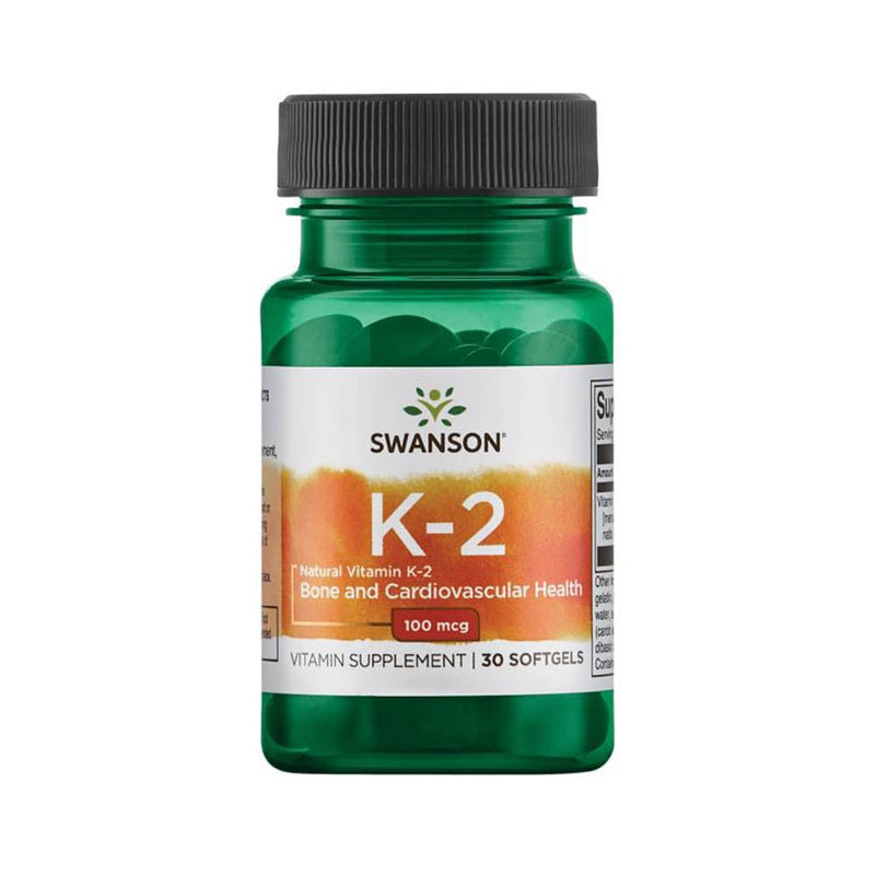 Încărcați imaginea în vizualizatorul Galerie, Natural Vitamin K2 (Menachinona) MK-7, 50mcg, Swanson, 30 softgels SWU671