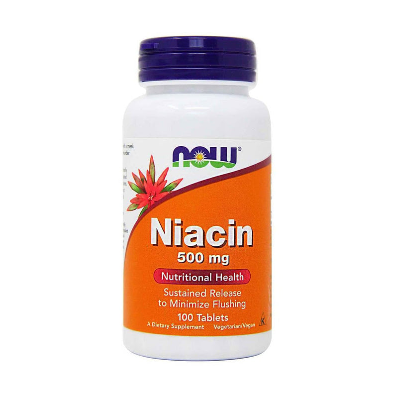 Încărcați imaginea în vizualizatorul Galerie, Niacin Vitamina B3 (Niacina), 500mg, Now Foods, 100 capsule