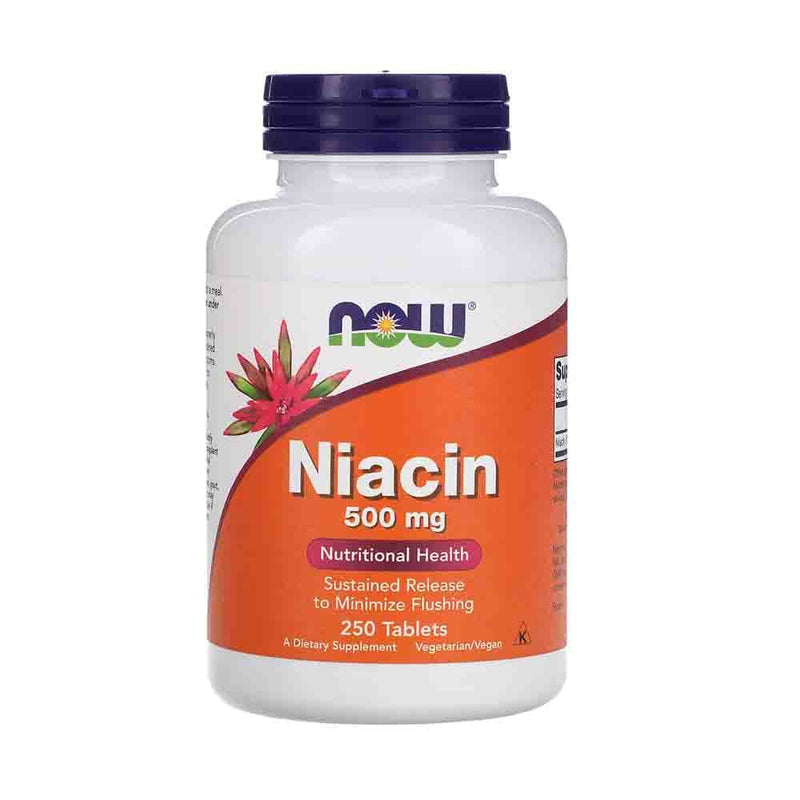 Încărcați imaginea în vizualizatorul Galerie, Niacin Vitamina B3 (Niacina), 500mg, Now Foods, 100 capsule