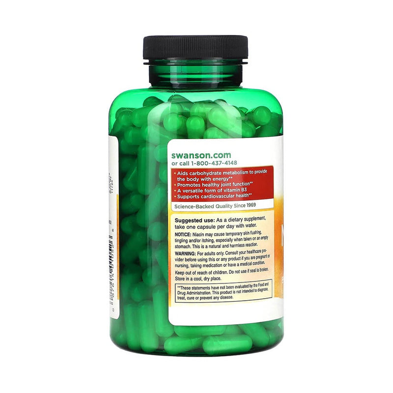 Încărcați imaginea în vizualizatorul Galerie, Niacinamide (Vitamina B3), 500mg, Swanson, 250 capsule SW052