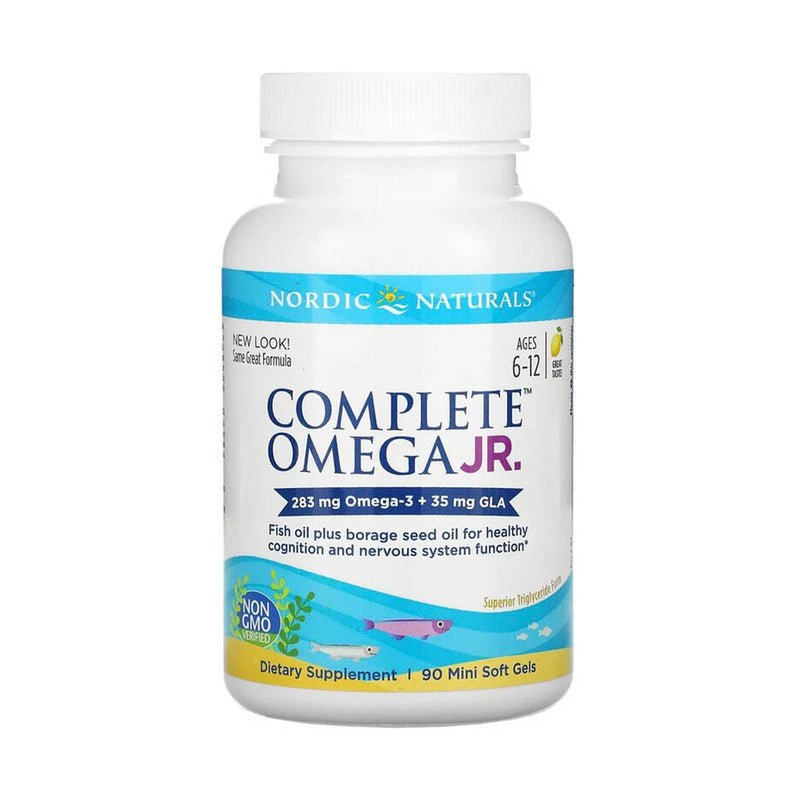 Încărcați imaginea în vizualizatorul Galerie, Complete Omega Junior, 6-12 ani, 283 mg, Nordic Naturals, 90 Mini Soft Gels