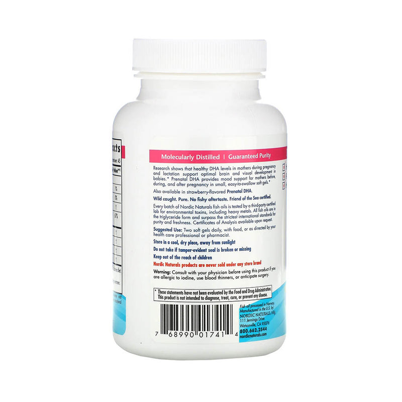 Încărcați imaginea în vizualizatorul Galerie, Prenatal DHA, 830 mg, Nordic Naturals, 90 softgels