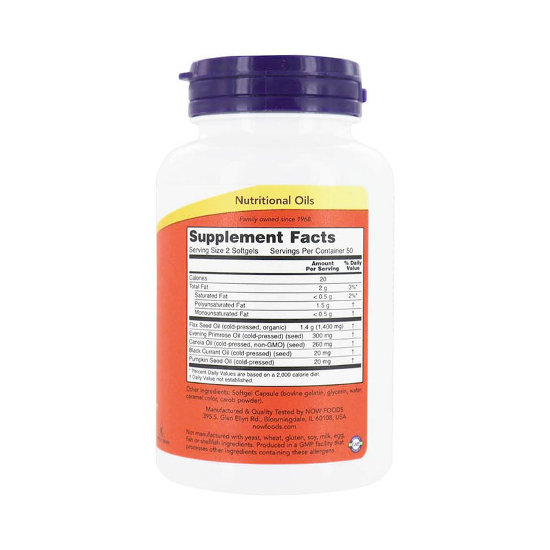 Încărcați imaginea în vizualizatorul Galerie, Omega 3-6-9, 1000mg, Now Foods, 100 softgels
