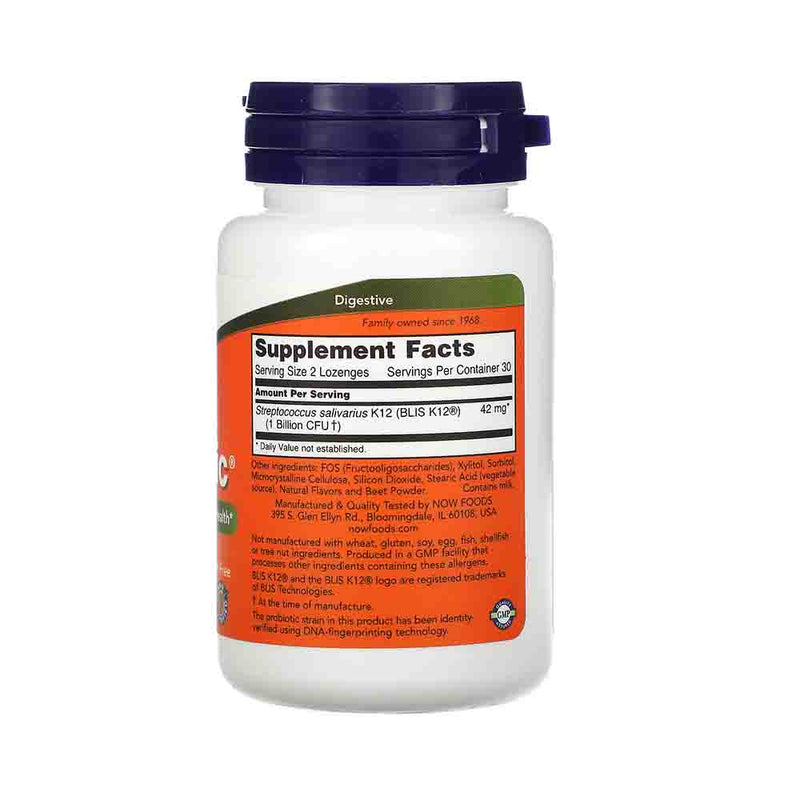 Încărcați imaginea în vizualizatorul Galerie, OralBiotic (Streptococcus Salivarius K12), Now Foods, 60 drajeuri