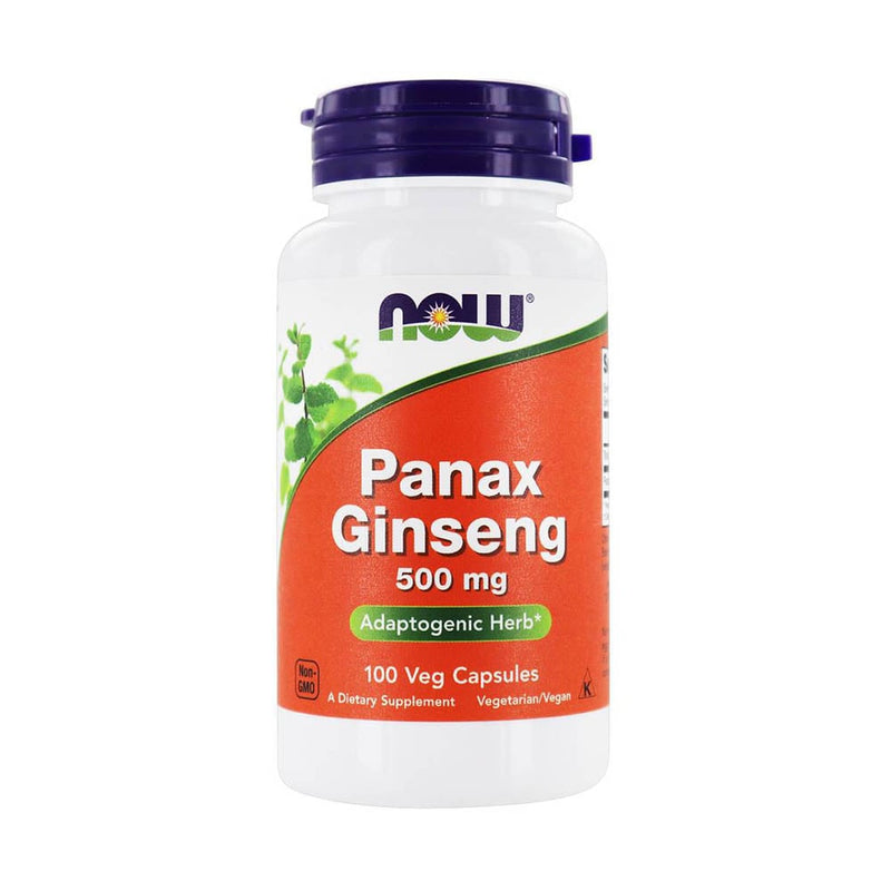 Încărcați imaginea în vizualizatorul Galerie, Panax Ginseng (Asian Ginseng) 500mg, Now Foods, 100 capsule