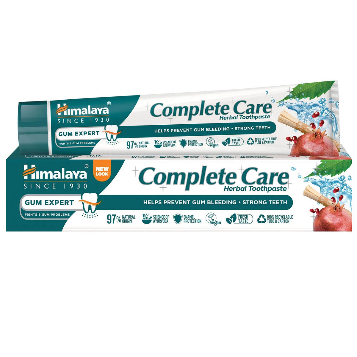 Pasta de Dinti Complete Care Herbal, Himalaya Herbal, 75 ml