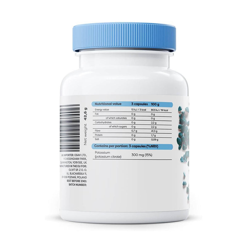 Încărcați imaginea în vizualizatorul Galerie, Potasiu Citrat, 300 mg, Osavi, 90 capsule