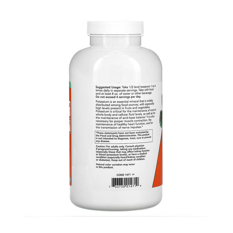 Încărcați imaginea în vizualizatorul Galerie, Potassium Gluconate Pure Powder, Now Foods, 454g