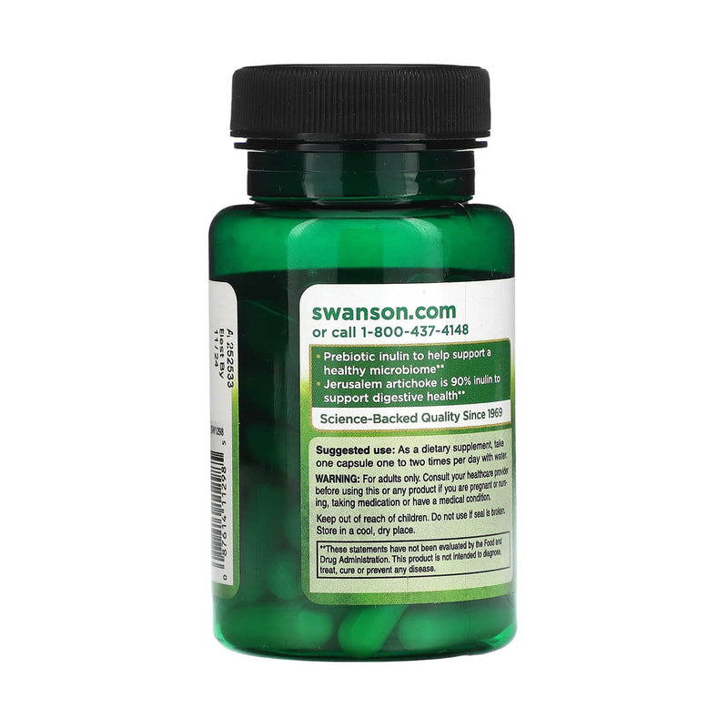 Încărcați imaginea în vizualizatorul Galerie, Jerusalem Artichocke Prebiotic, 400 mg, Swanson, 60 capsule SW1298