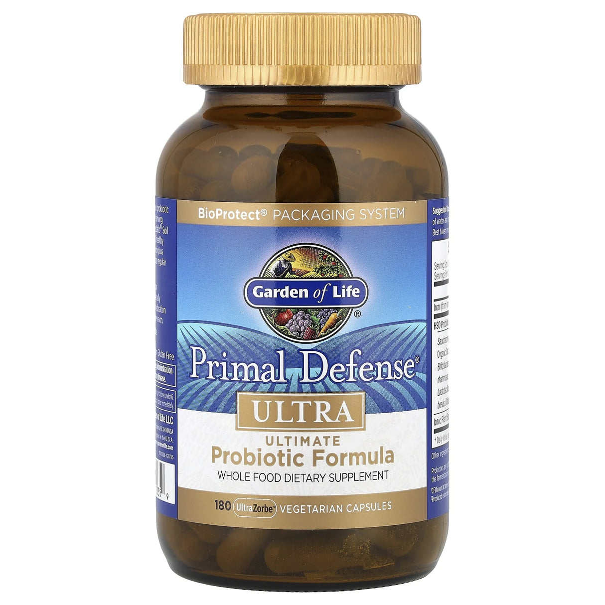 Primal Defense®, Ultra, Ultimate Probiotic Formula, Garden of Life, 180 capsule