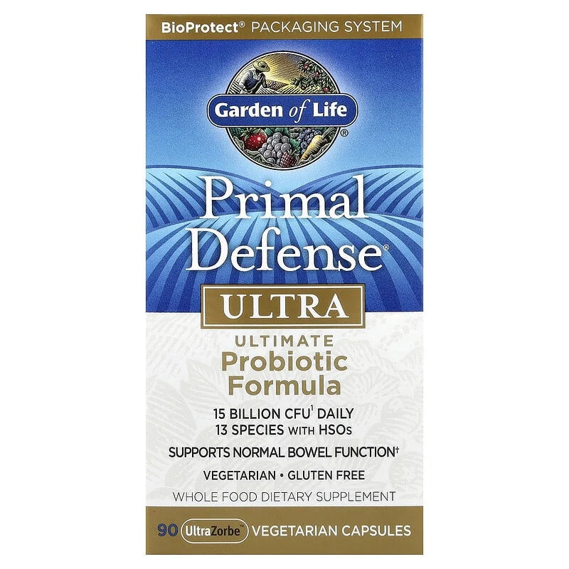 Primal Defense®, Ultra, Ultimate Probiotic Formula, Garden of Life, 90 capsule
