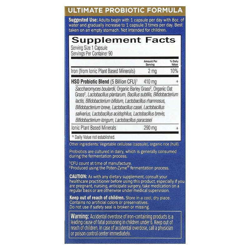 Primal Defense®, Ultra, Ultimate Probiotic Formula, Garden of Life, 90 capsule