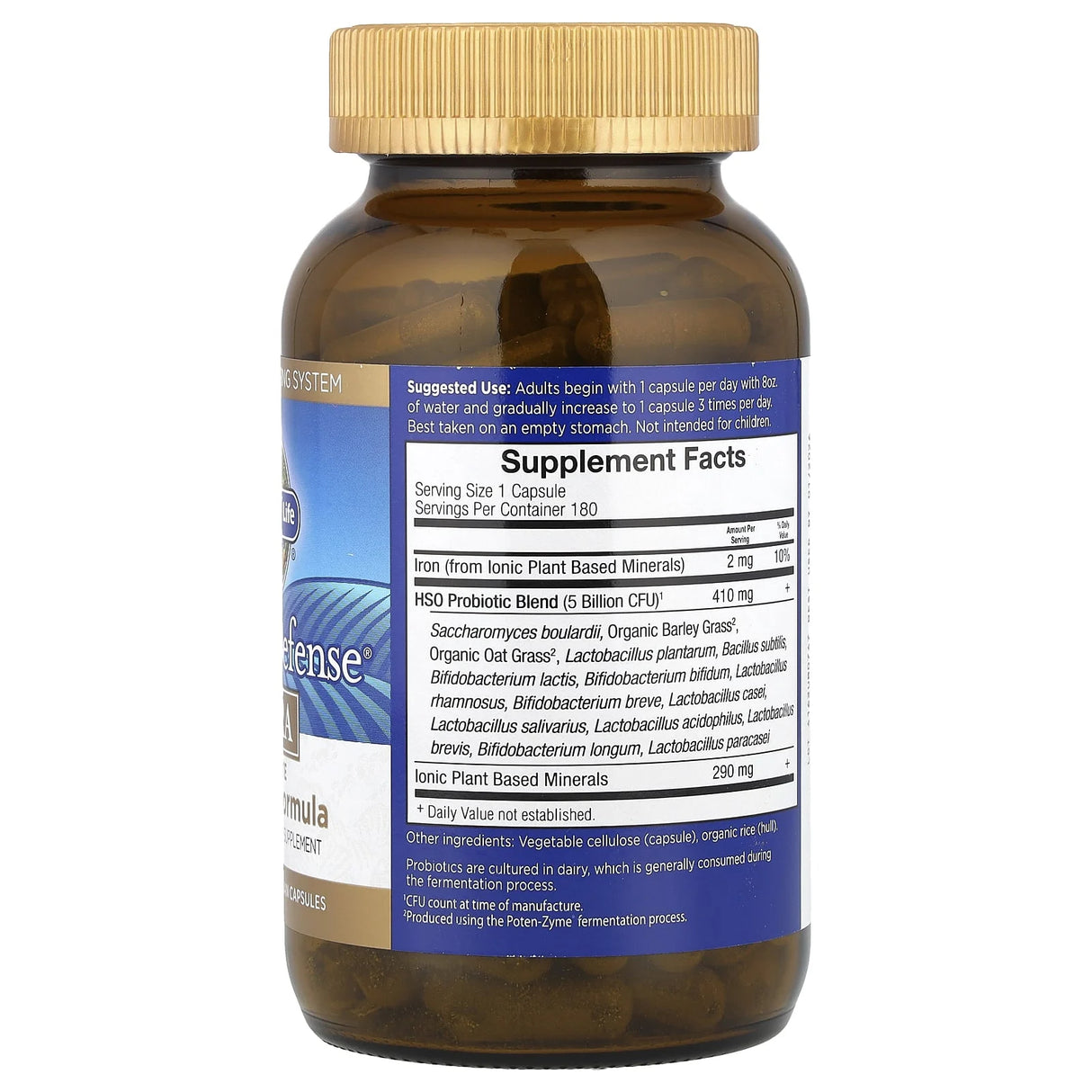 Primal Defense®, Ultra, Ultimate Probiotic Formula, Garden of Life, 180 capsule
