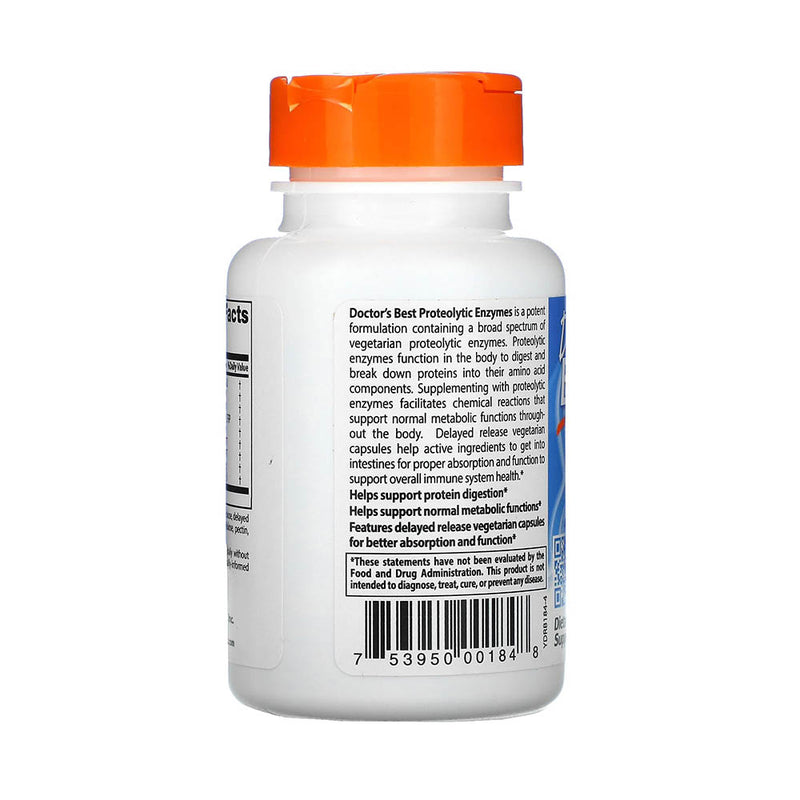 Încărcați imaginea în vizualizatorul Galerie, Proteolytic Enzymes (Enzime Proteolitice), Doctor's Best, 90 capsule