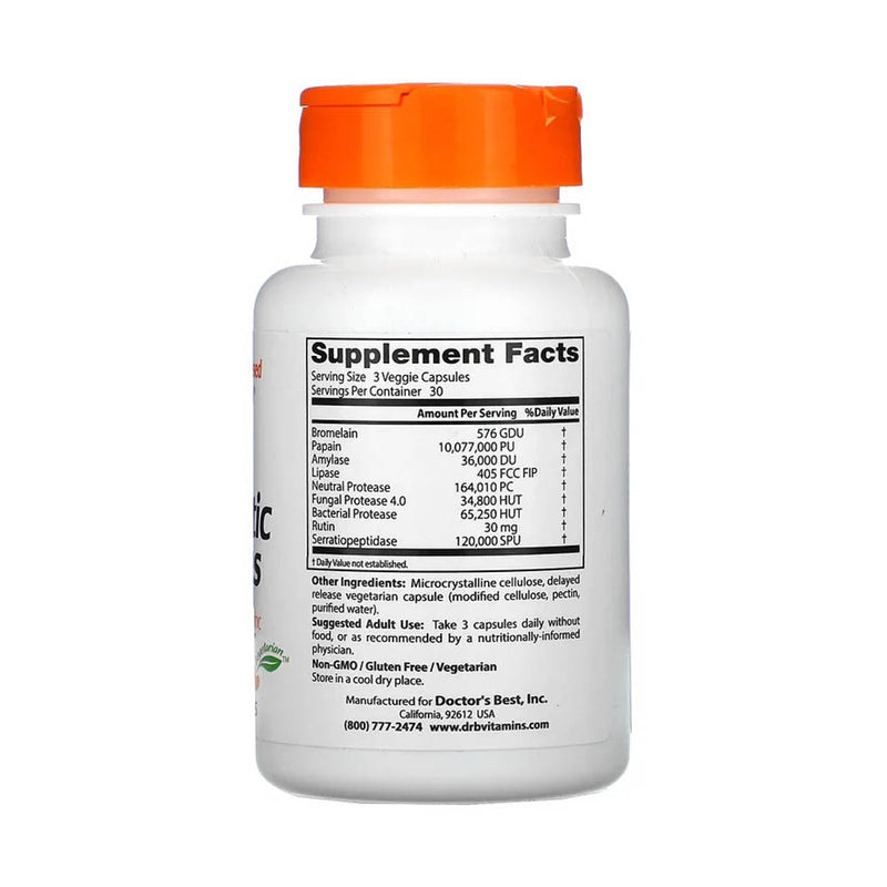 Încărcați imaginea în vizualizatorul Galerie, Proteolytic Enzymes (Enzime Proteolitice), Doctor's Best, 90 capsule