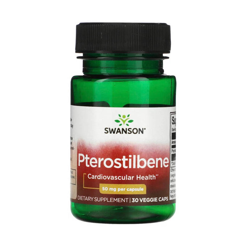 Încărcați imaginea în vizualizatorul Galerie, Pterostilbene, 50 mg, Swanson, 30 capsule SWU1076