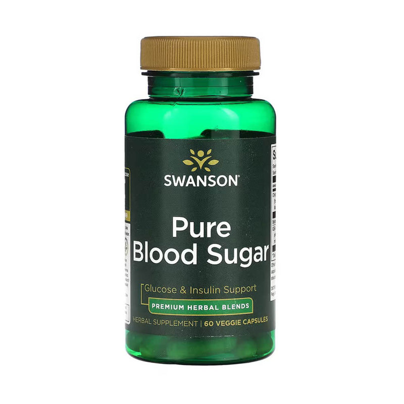 Încărcați imaginea în vizualizatorul Galerie, Pure Blood Sugar, (Glucoza și Insulina), Swanson, 60 capsule SWU1064