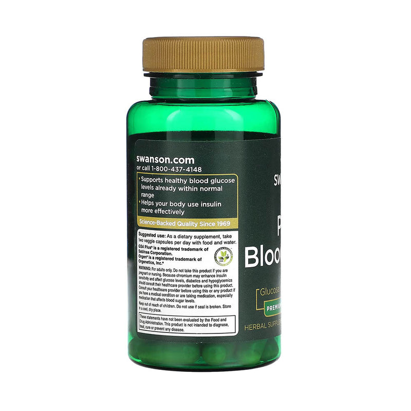 Încărcați imaginea în vizualizatorul Galerie, Pure Blood Sugar, (Glucoza și Insulina), Swanson, 60 capsule SWU1064